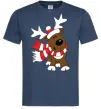 Мужская футболка STRIPED DEER Темно-синий Мужская футболка STRIPED DEER Темно-синий фото
