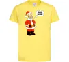 Детская футболка SIMPSON SANTA Лимонный фото