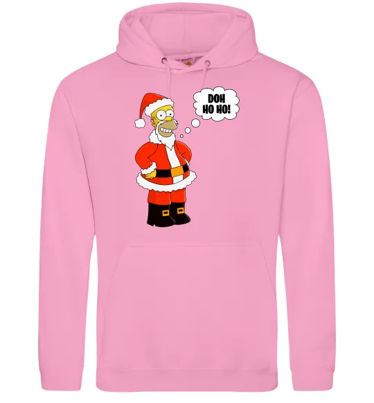 Жіноча толстовка (худі) SIMPSON SANTA Рожевий фото