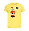 Дитяча футболка SIMPSON SANTA Лимонний фото