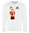 Свитшот SIMPSON SANTA Белый фото