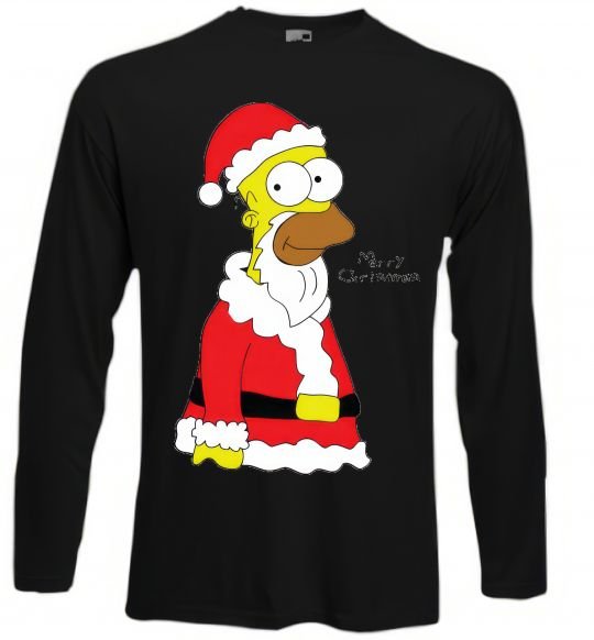 Реглан SIMPSON SANTA Чорний фото