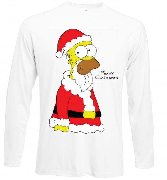 Реглан SIMPSON SANTA Білий фото