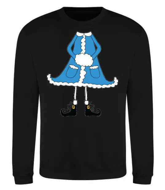 Свитшот Snow Maiden Черный фото