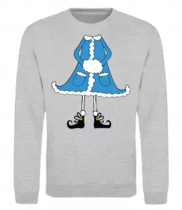 Свитшот Snow Maiden Серый меланж фото