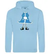 Женская толстовка (худи) Snow Maiden Голубой фото