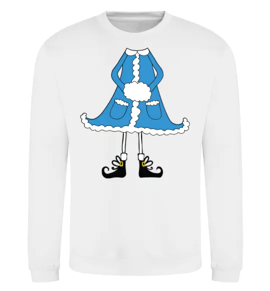 Світшот Snow Maiden Білий фото
