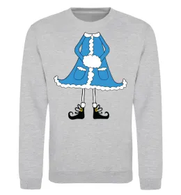 Свитшот Snow Maiden Серый меланж фото