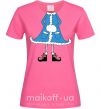 Женская футболка Snow Maiden Ярко-розовый фото