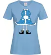 Женская футболка Snow Maiden Голубой фото