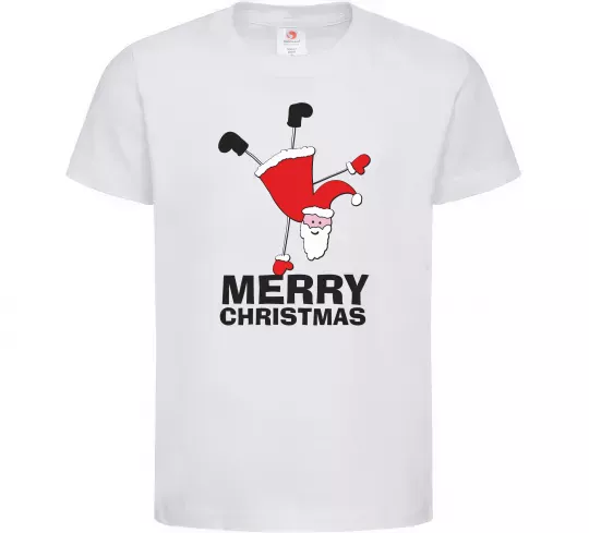 Детская футболка FUN SANTA Белый фото