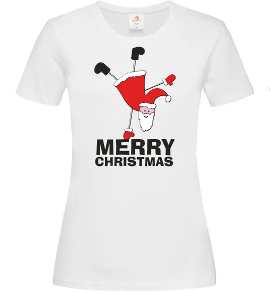 Жіноча футболка FUN SANTA Білий фото