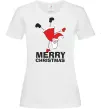 Жіноча футболка FUN SANTA Білий Жіноча футболка FUN SANTA Білий фото