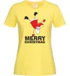 Жіноча футболка FUN SANTA Лимонний Жіноча футболка FUN SANTA Лимонний фото
