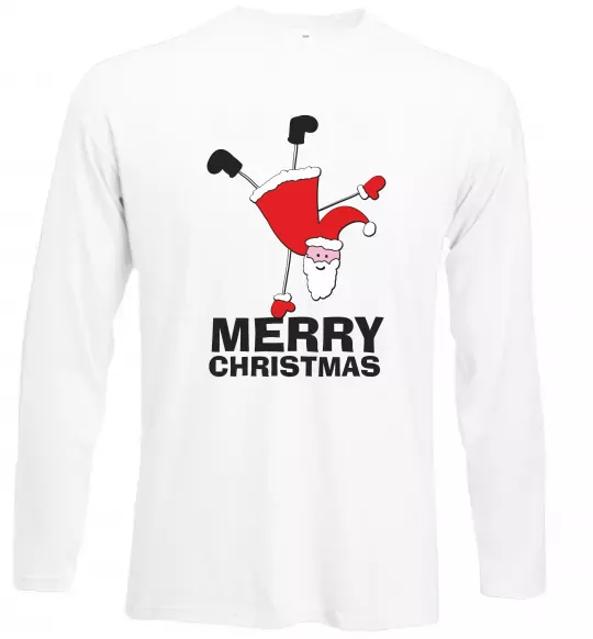 Лонгслив FUN SANTA Белый фото