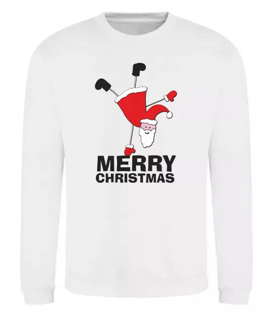 Свитшот FUN SANTA Белый фото