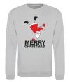 Свитшот FUN SANTA Серый меланж Свитшот FUN SANTA Серый меланж фото