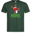 Мужская футболка FUN SANTA Темно-зеленый Мужская футболка FUN SANTA Темно-зеленый фото