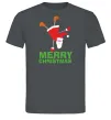 Мужская футболка FUN SANTA Графит Мужская футболка FUN SANTA Графит фото