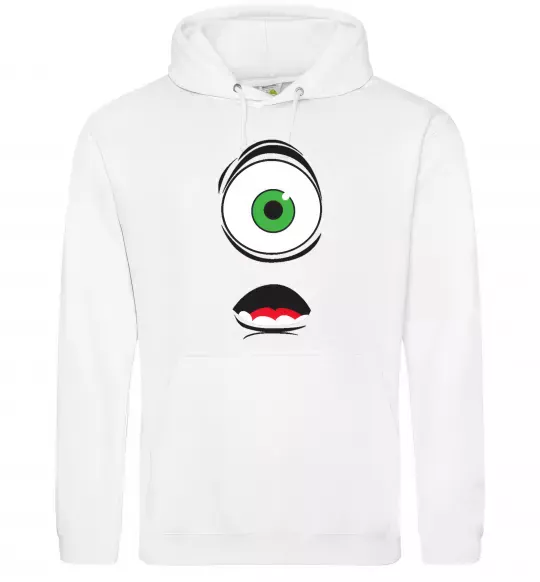 Мужская толстовка (худи) МАЙК ВАЗОВСКИ Белый фото