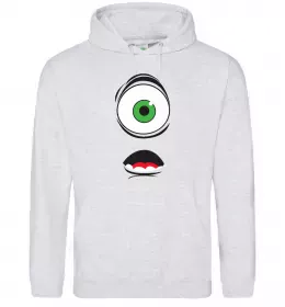 Чоловіча толстовка (худі) МАЙК ВАЗОВСКИ Сірий меланж фото