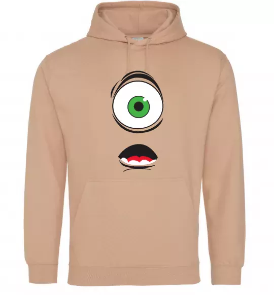 Мужская толстовка (худи) МАЙК ВАЗОВСКИ Песочный фото