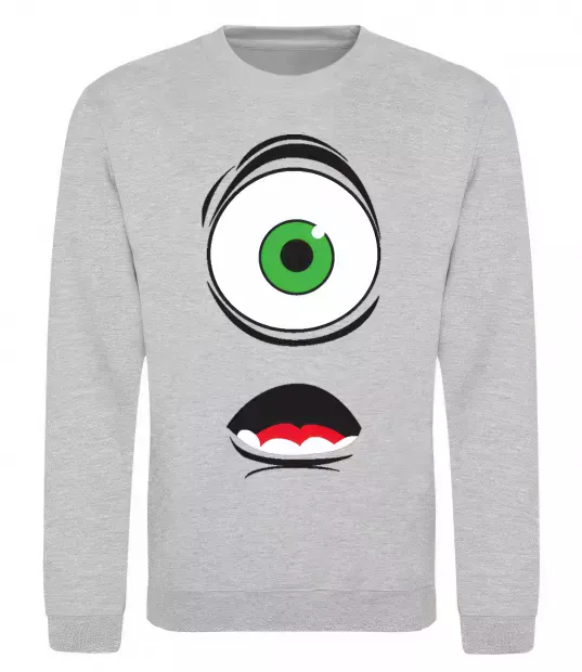 Свитшот МАЙК ВАЗОВСКИ Серый меланж фото