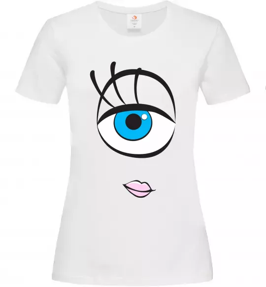 Женская футболка +СЕЛИЯ Белый фото