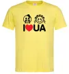 Чоловіча футболка I love UA Лимонний Чоловіча футболка I love UA Лимонний фото