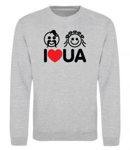 Свитшот I love UA