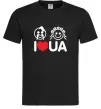 Чоловіча футболка I love UA Чорний Чоловіча футболка I love UA Чорний фото
