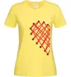 Жіноча футболка COTTON Лимонний Жіноча футболка COTTON Лимонний фото