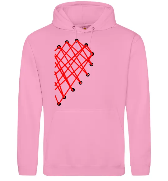 Мужская толстовка (худи) HEART Розовый фото