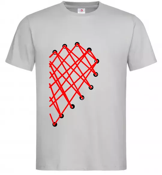 Чоловіча футболка HEART Сірий фото