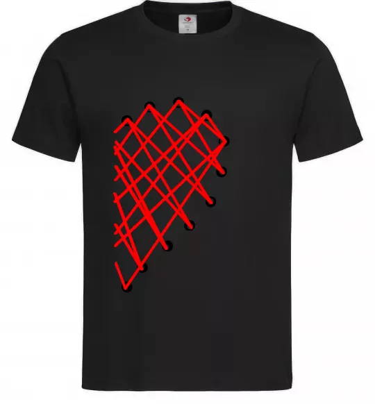 Чоловіча футболка HEART Чорний фото