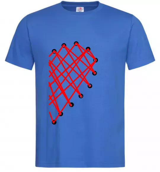 Чоловіча футболка HEART Яскраво-синій фото