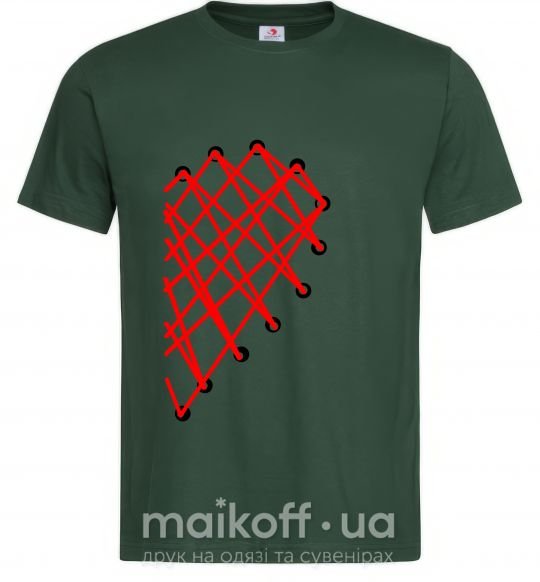 Мужская футболка HEART Темно-зеленый фото