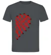 Чоловіча футболка HEART Графіт Чоловіча футболка HEART Графіт фото