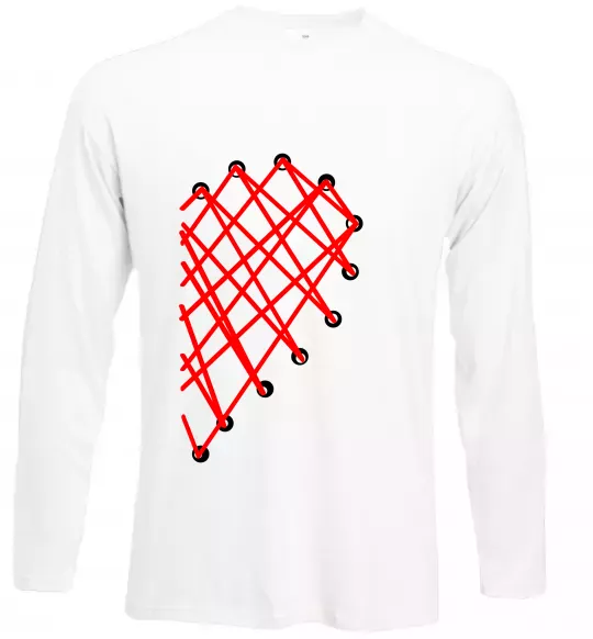 Лонгслив HEART Белый фото