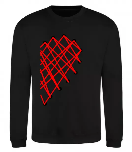 Свитшот HEART Черный фото