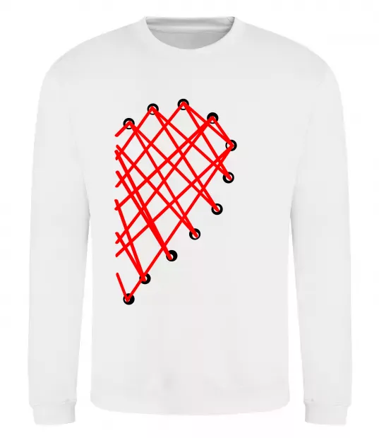 Свитшот HEART Белый фото