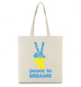 Эко-сумка Peace to Ukraine