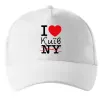 Кепка I love Київ Білий фото