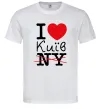 Мужская футболка I love Київ Белый фото
