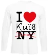 Лонгслив I love Київ Белый Лонгслив I love Київ Белый фото