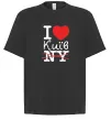 Футболка Оверсайз I love Київ Черный фото