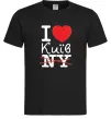 Мужская футболка I love Київ Черный фото
