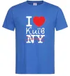 Мужская футболка I love Київ Ярко-синий фото