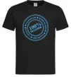 Чоловіча футболка 100% чоловік Чорний Чоловіча футболка 100% чоловік Чорний фото