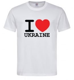Мужская футболка I love Ukraine (original)